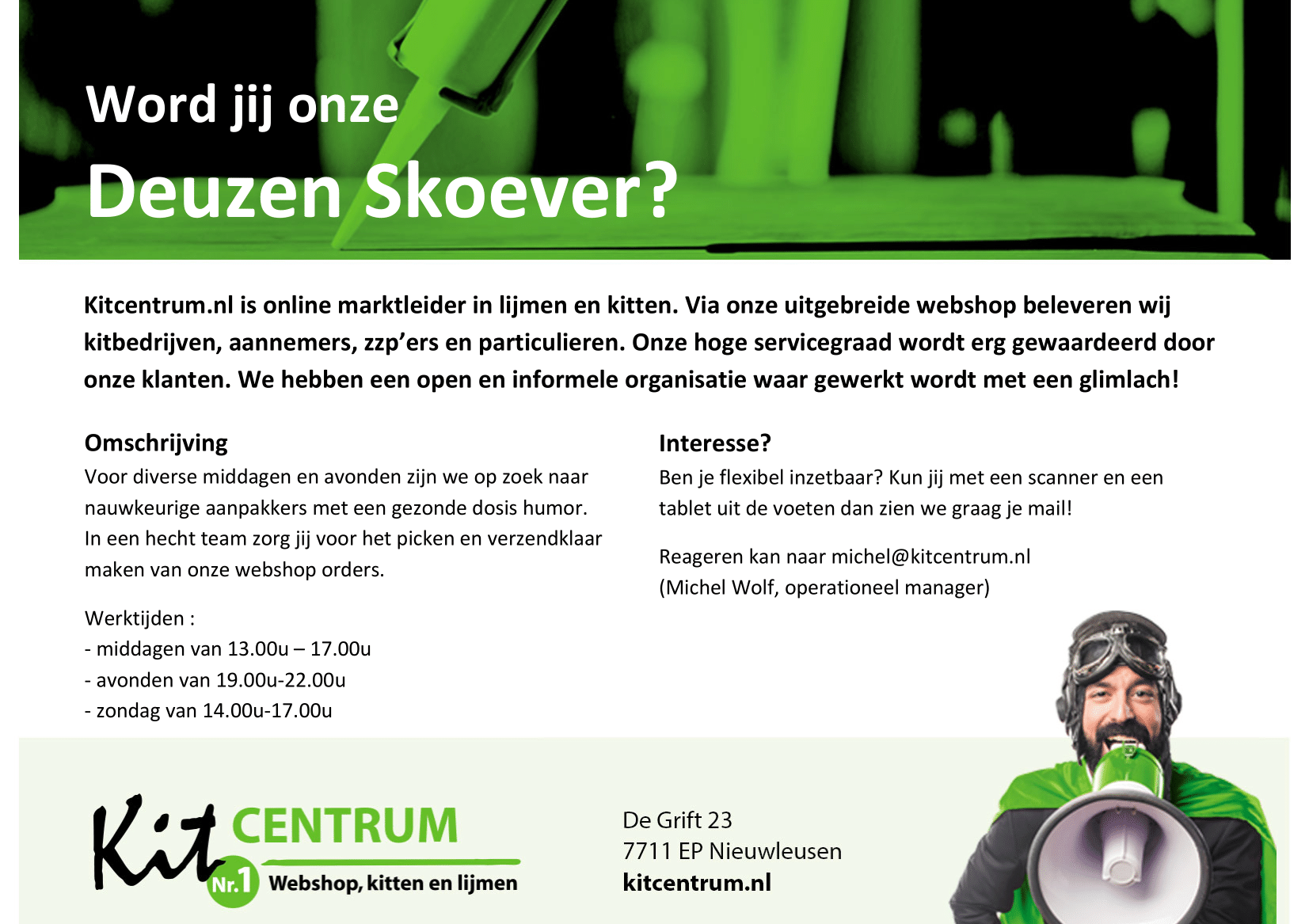 Vacature_dozenskoever